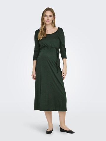 Only Maternity Jurk 'MIMA' in Groen: voorkant
