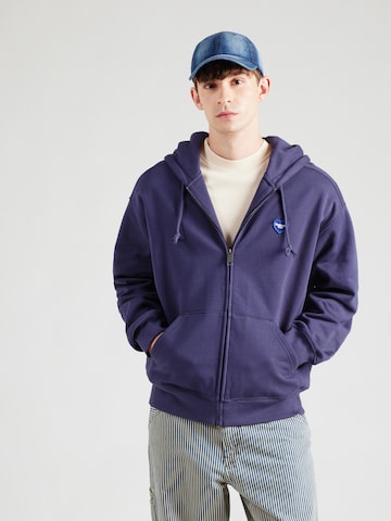 Carhartt WIP Sweatvest 'Heart II Hartt' in Blauw