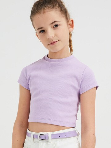 T-Shirt WE Fashion en violet