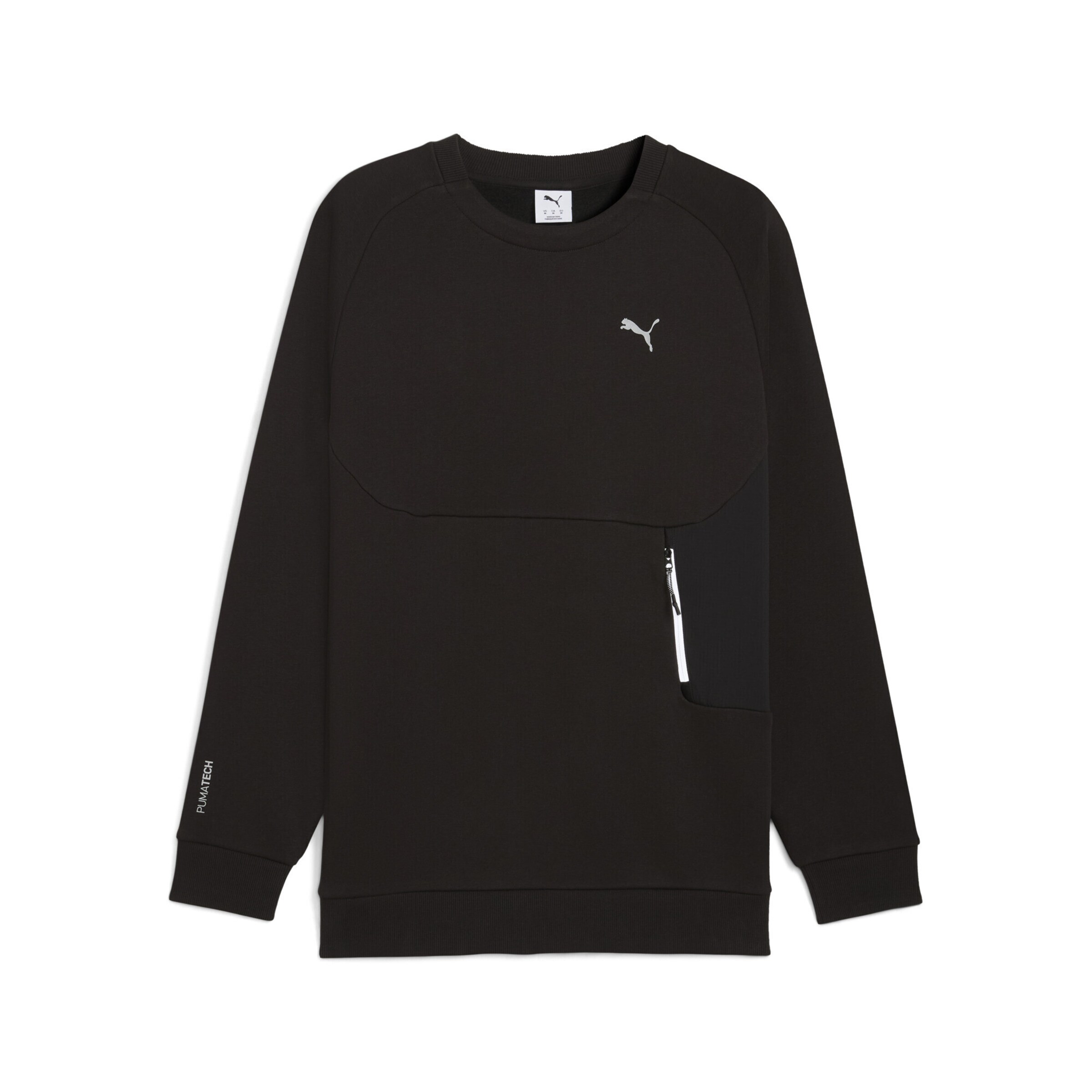 Sweat de sport PUMA en noir : devant