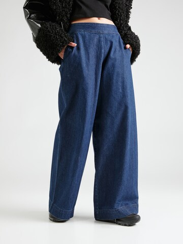 MSCH COPENHAGEN Wide leg Jeans 'Celinna' in Blue: front