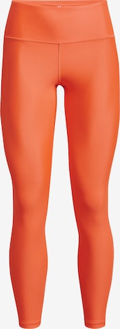 UNDER ARMOUR Skinny Sporthose in Orange: predná strana