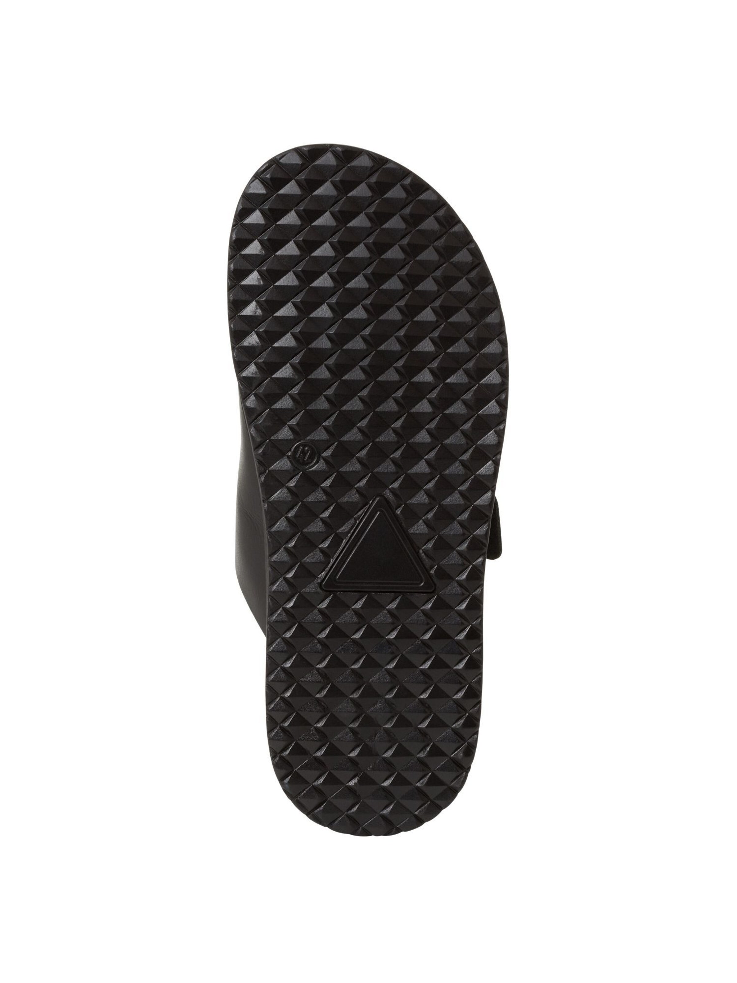 s.Oliver Pantolette in Schwarz