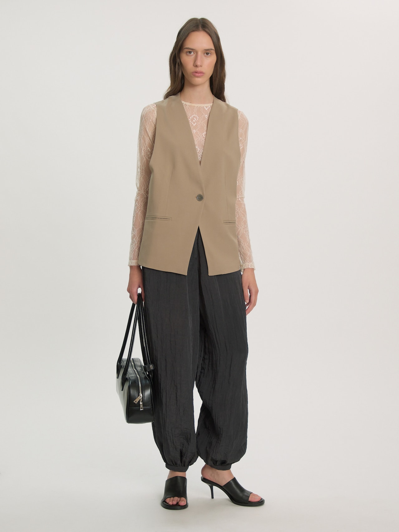 EDITED Novedades Chaleco 'Willow' taupe