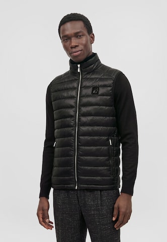 Karl Lagerfeld - Chaleco 'Kameo' en negro: frente