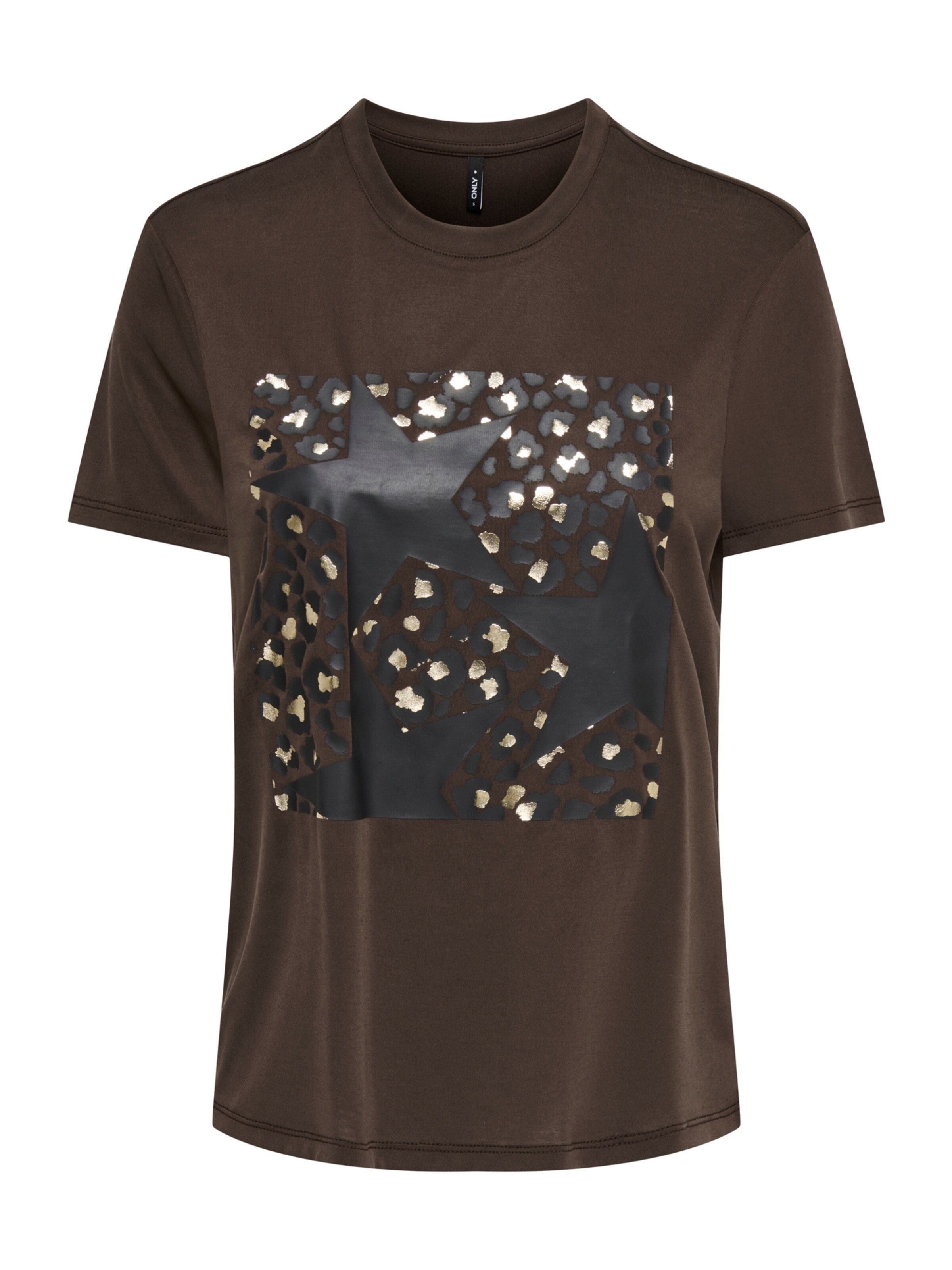 T-shirt 'ONLFREE' ONLY en marron : devant