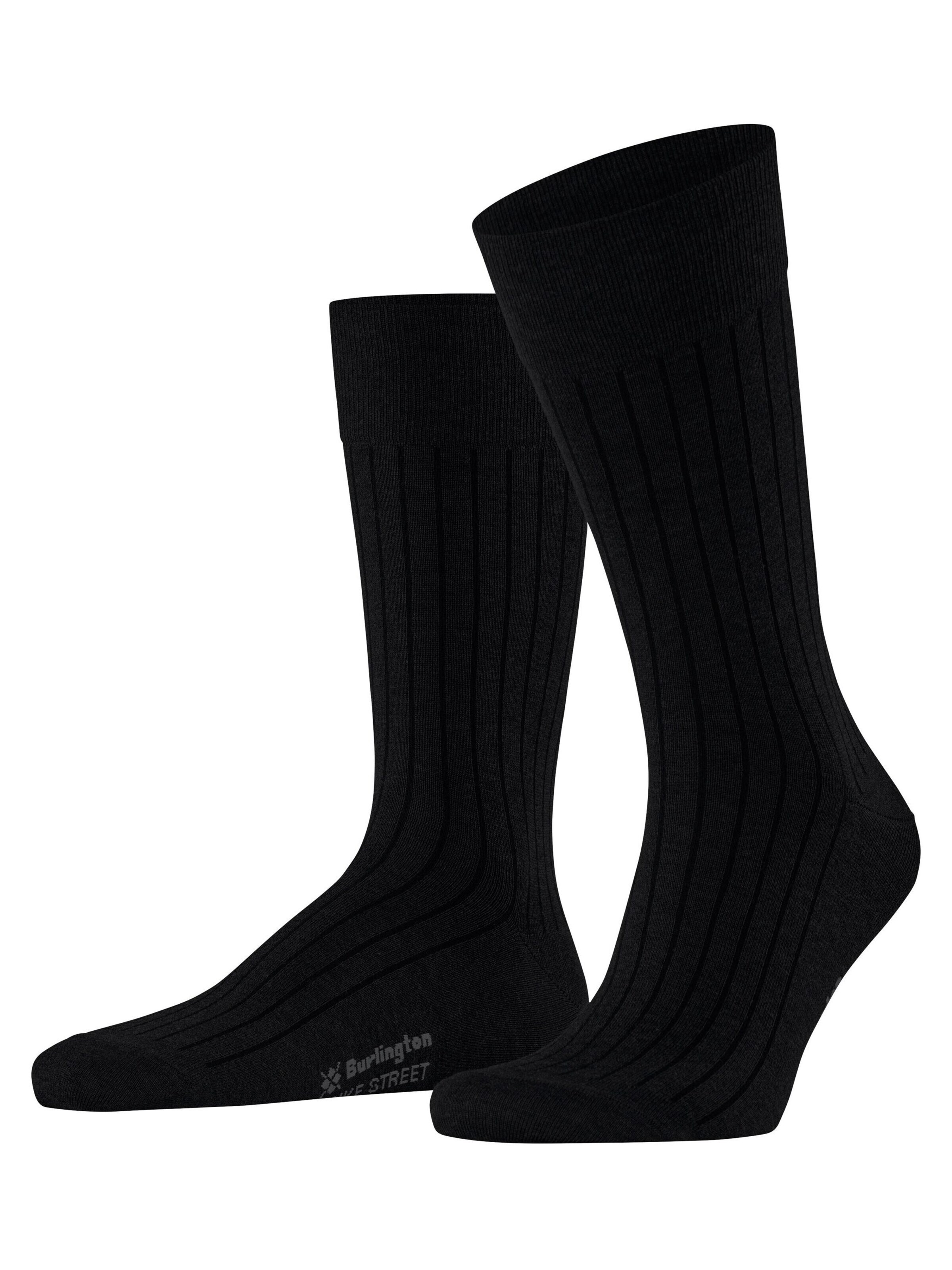 BURLINGTON Socks in Black