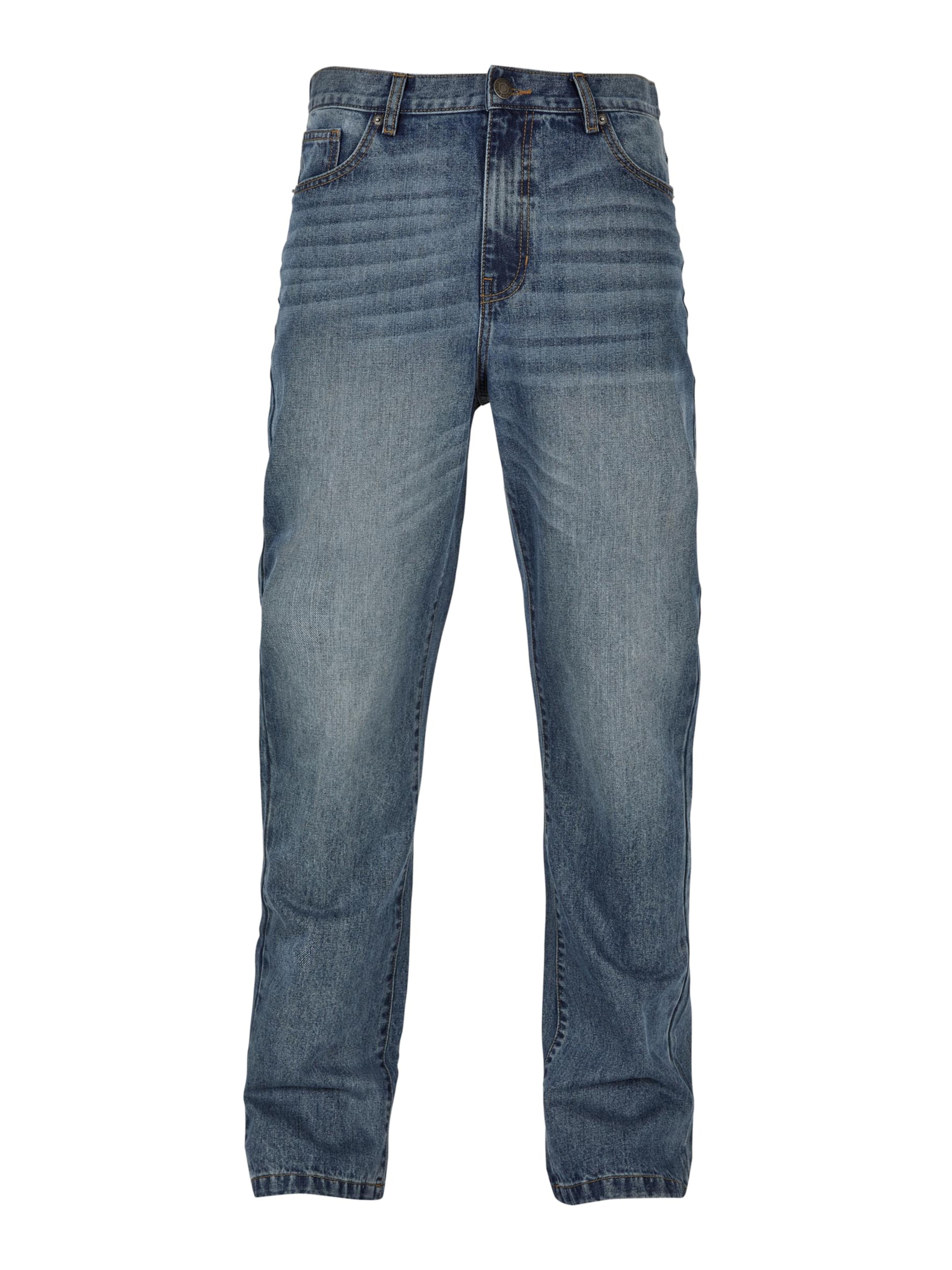 Urban Classics Flared Τζιν σε μπλε: μπροστά