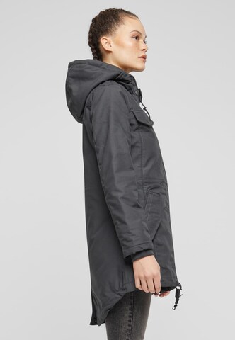 Brandit Between-Seasons Parka 'Marsh Lake' in Grey