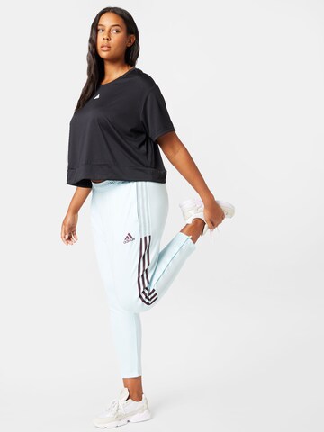 ADIDAS SPORTSWEAR Regular Workout Pants 'Tiro ' in Blue