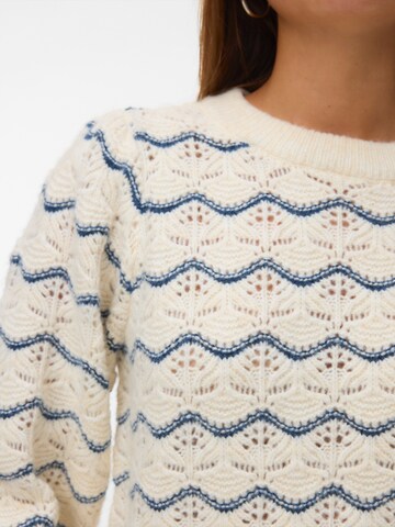 VERO MODA Pulóver 'VMLEONOR' - bézs
