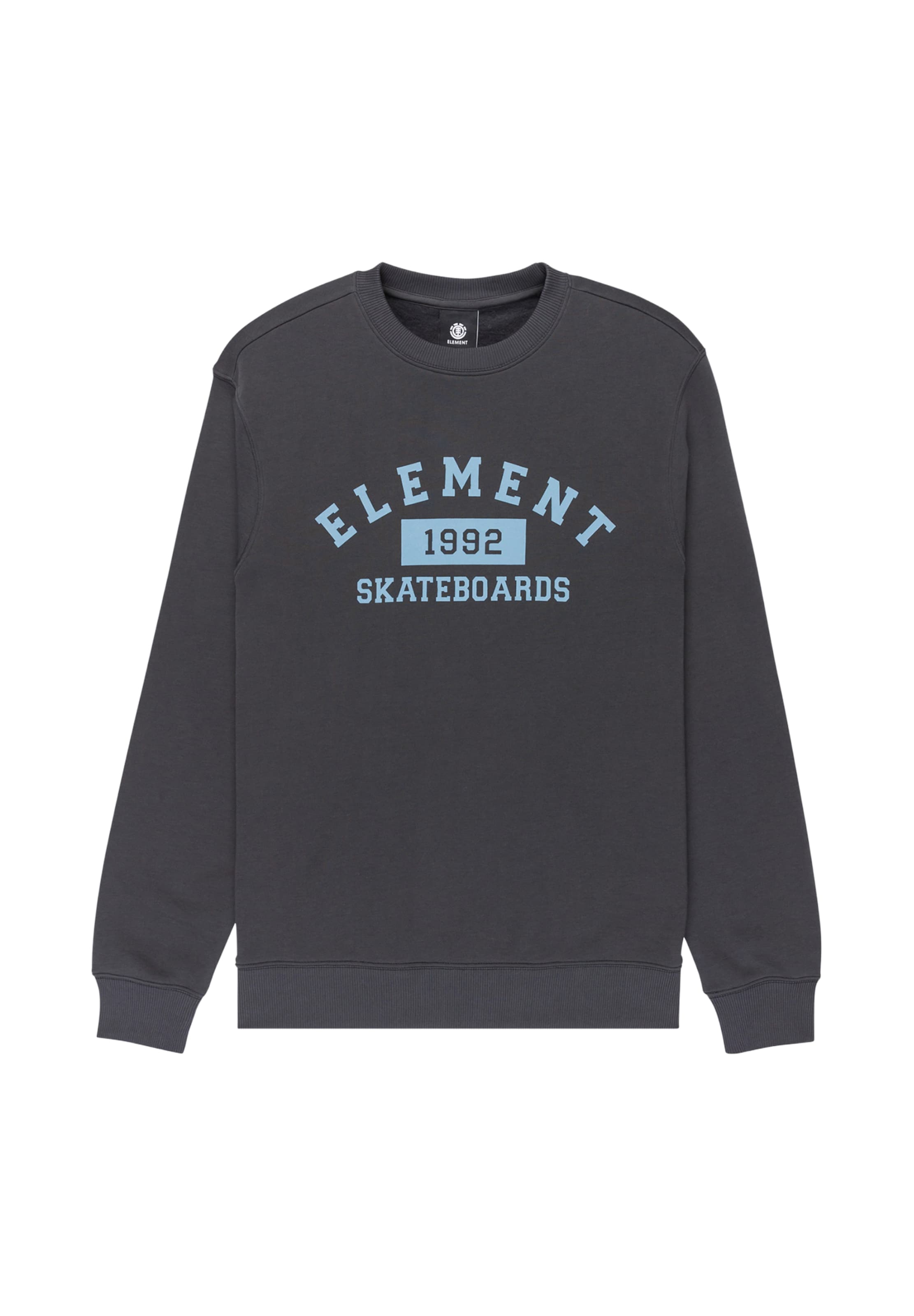 ELEMENT Sweatshirt 'HOME TEAM' i grå: framsida