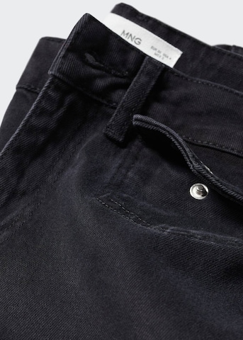 MANGO Regular Jeans 'Carmela' in Black