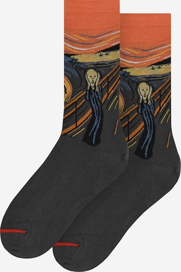 MuseARTa Socken 'The Scream' in mischfarben, Produktansicht