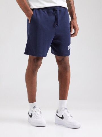 GAP Regular Trousers in Blue: front