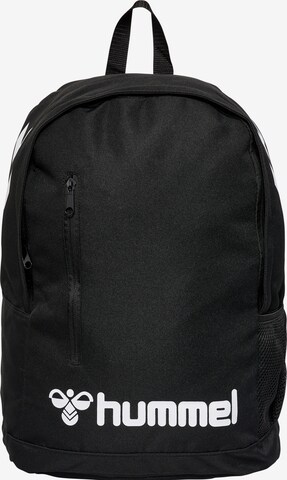 Hummel Backpack in Black: front