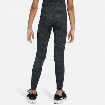 NIKE Skinny Sporthose in Grau