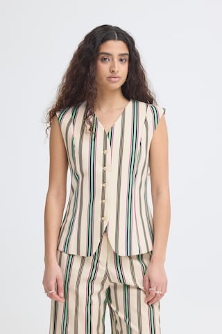 ICHI Weste 'KATE' in Beige