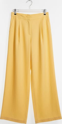 WEARABLE STORIES Wide Leg Hose 'Philine' in Gelb: Vorderseite