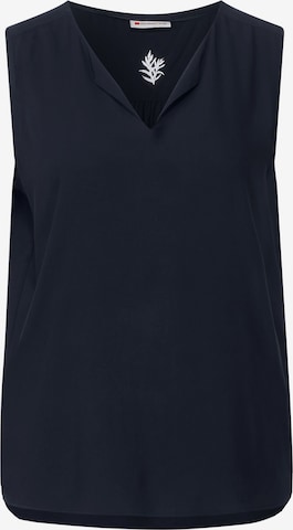 STREET ONE Blouse in Blue: front