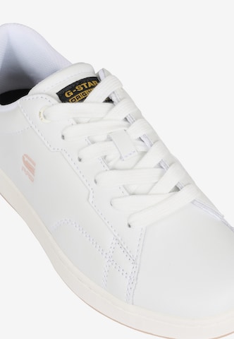 Baskets basses 'Cadet Pop' G-Star RAW en blanc