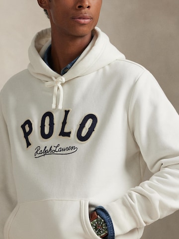 Bluză de molton de la Polo Ralph Lauren pe alb