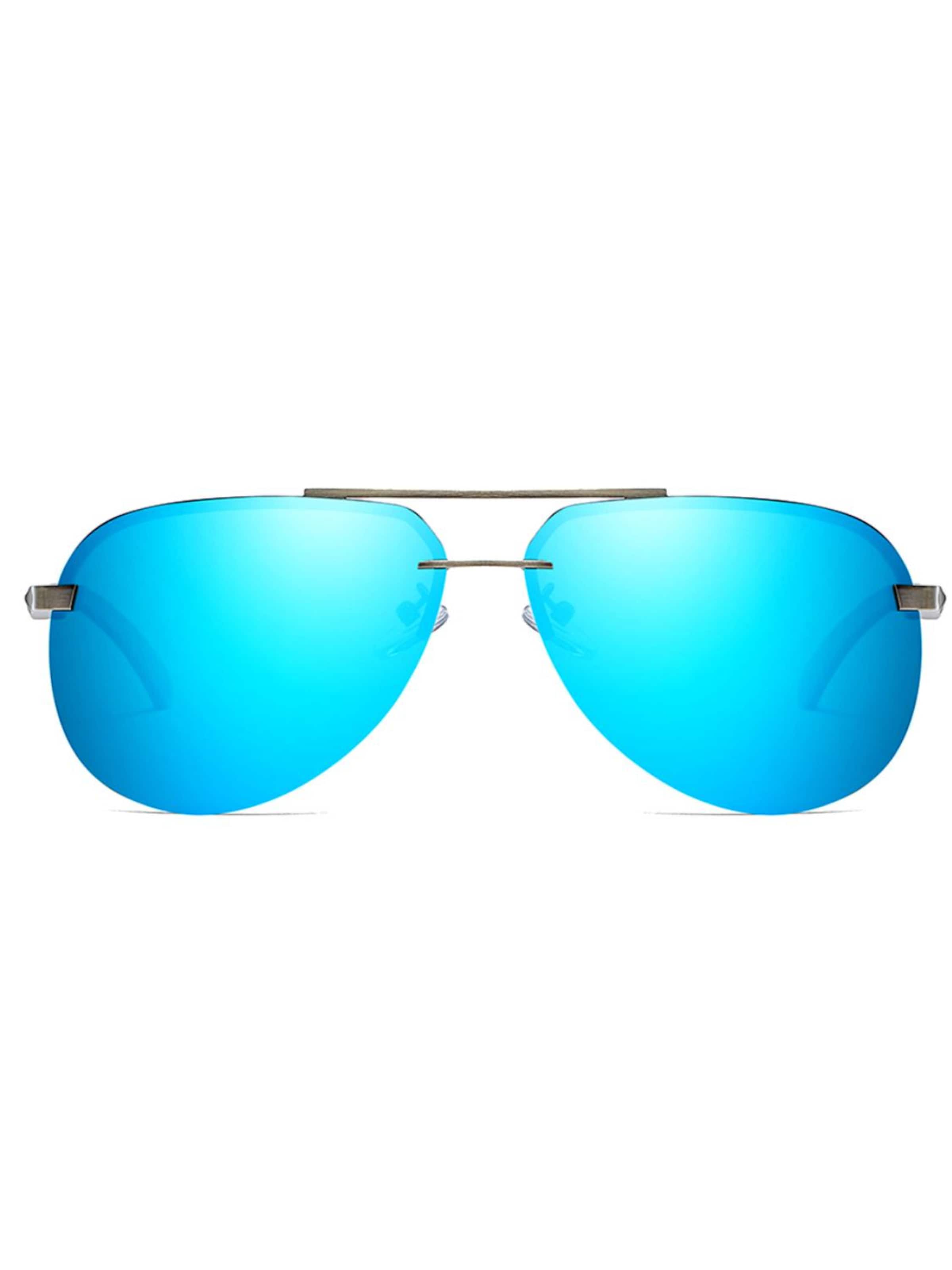 VEYREY Sunglasses 'Pilotenbrille Sonnenbrillen Laudin' in Blue