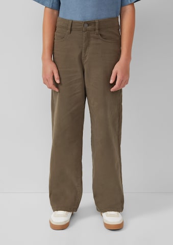 Regular Pantalon s.Oliver en marron : devant
