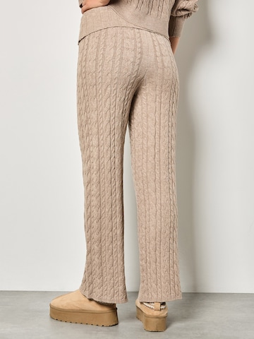 Apricot Wide leg Broek in Beige