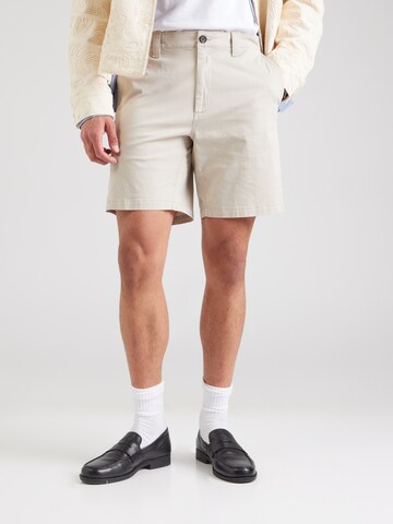 Michael Kors Regular Chino trousers in Brown: front
