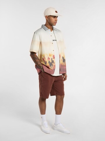 DICKIES Comfort fit Button Up Shirt 'Running Wild' in Mixed colors