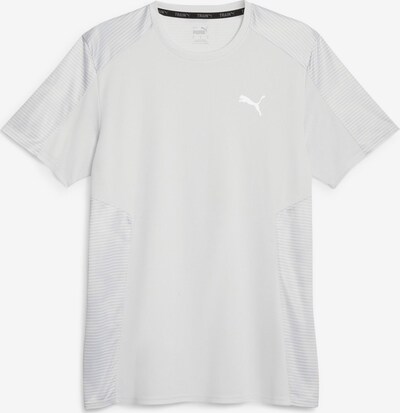 PUMA Функционална тениска в светлосиво / бяло, Преглед на продукта