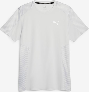 PUMA - Camiseta funcional en gris: frente