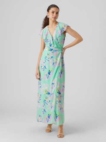 VERO MODA Letní šaty 'HOPE DINO' – zelená