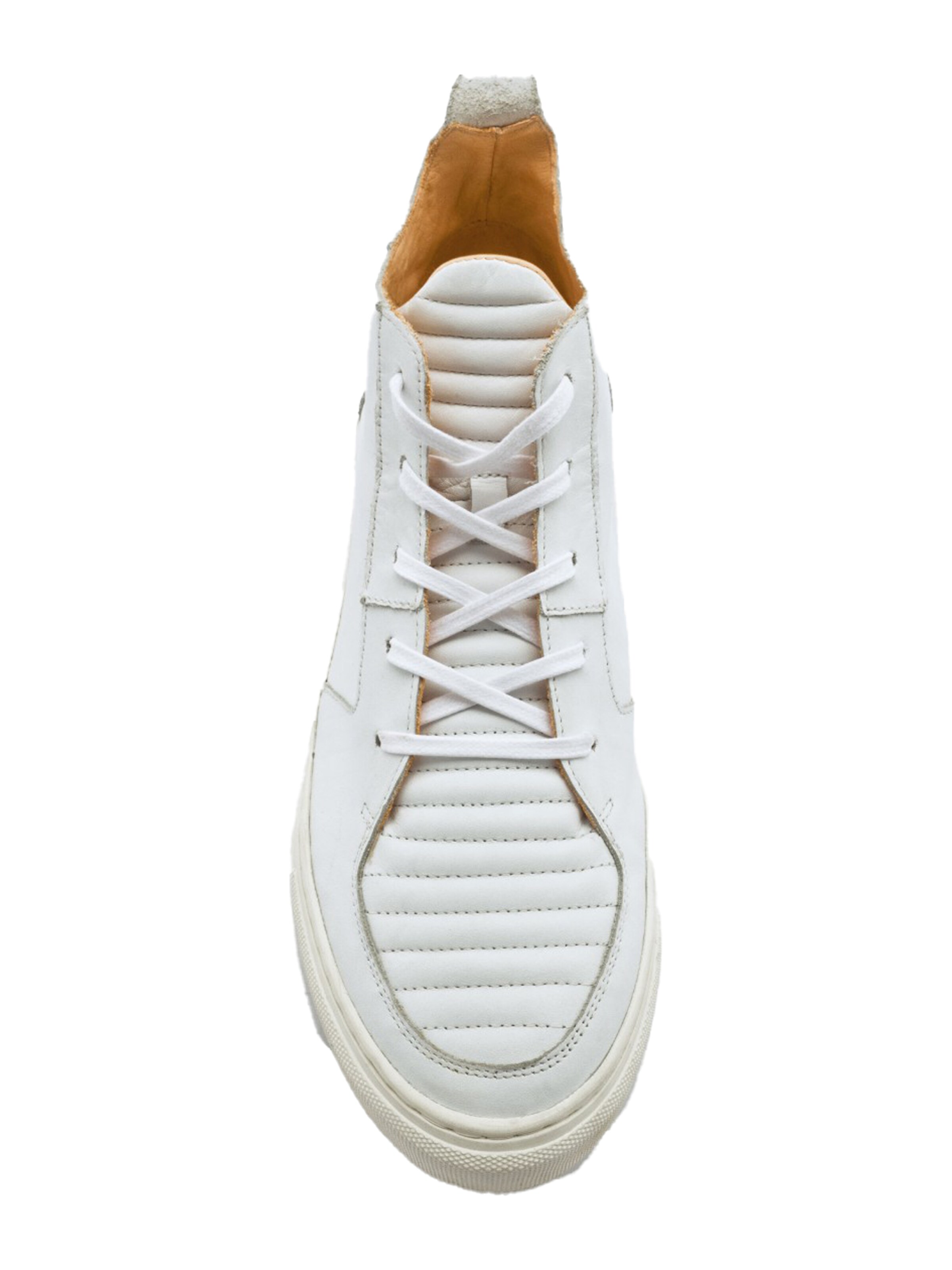 EKN Footwear - Sapatilhas altas 'Argan' em branco
