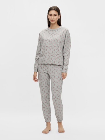 PIECES Loungewear 'Xmas' in Grey