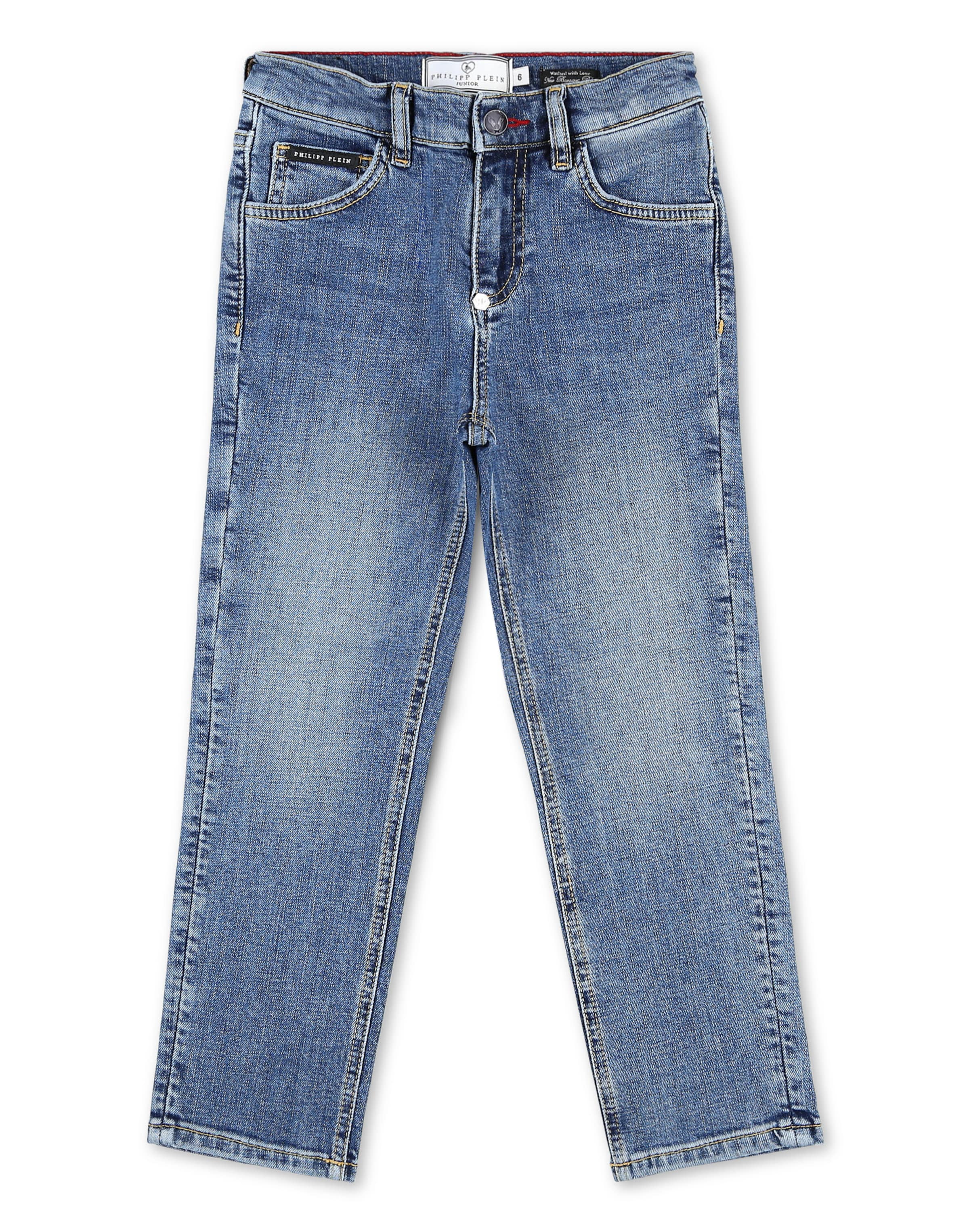 Philipp Plein Regular Jeans in Blue: front