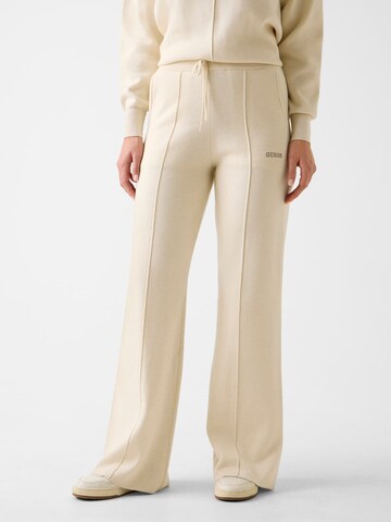 GUESS Flared Hose in Beige: Vorderseite