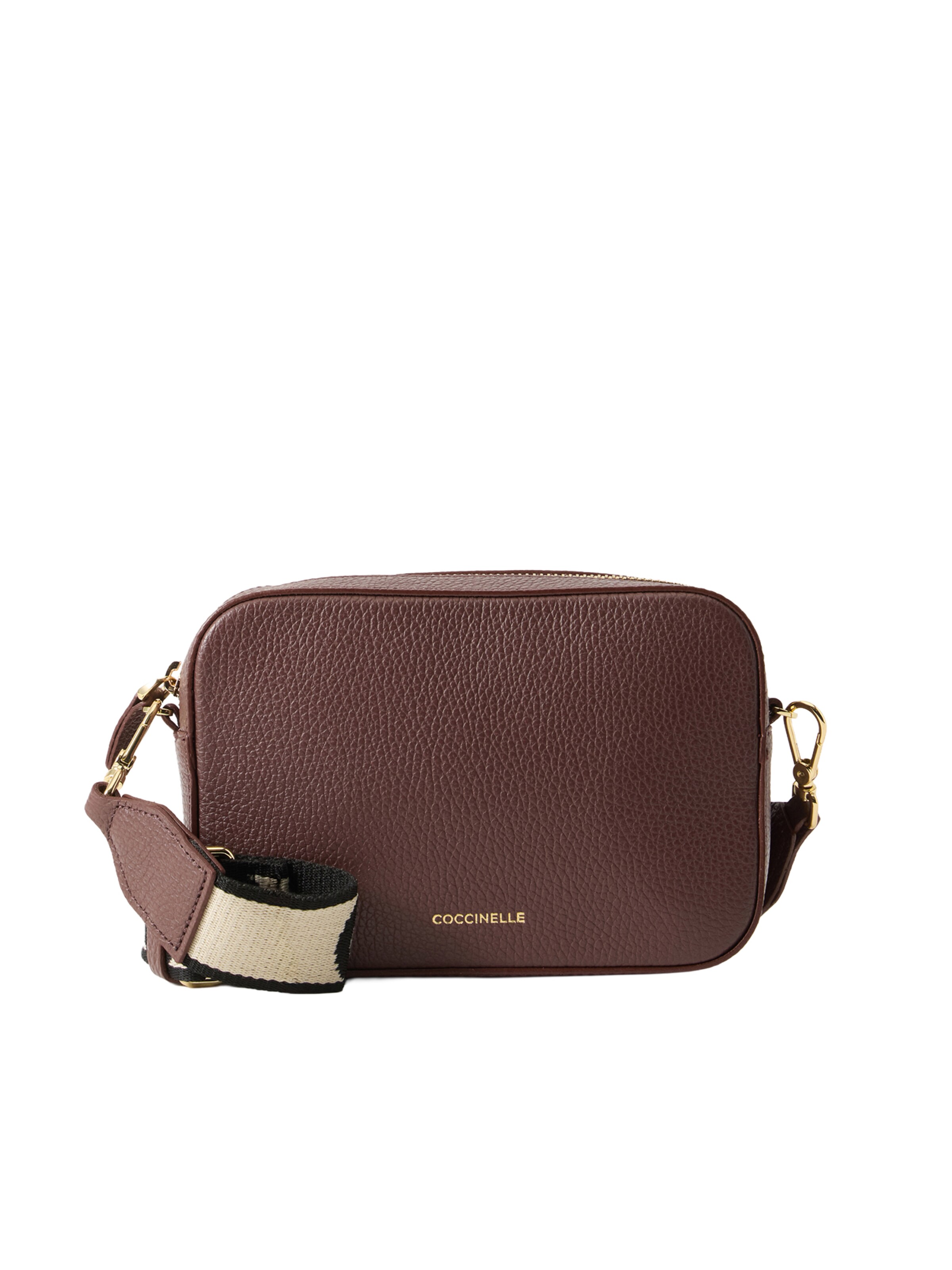 Sac à bandoulière 'TEBE' Coccinelle en marron : devant
