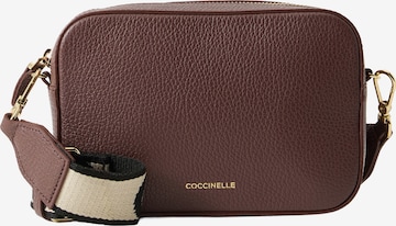 Sac à bandoulière 'TEBE' Coccinelle en marron : devant