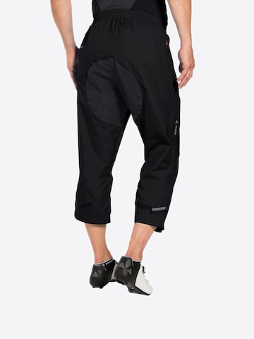 VAUDE Regular Outdoor Pants 'Drop' in Black