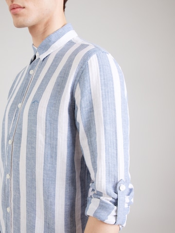 INDICODE JEANS Regular fit Button Up Shirt in Blue