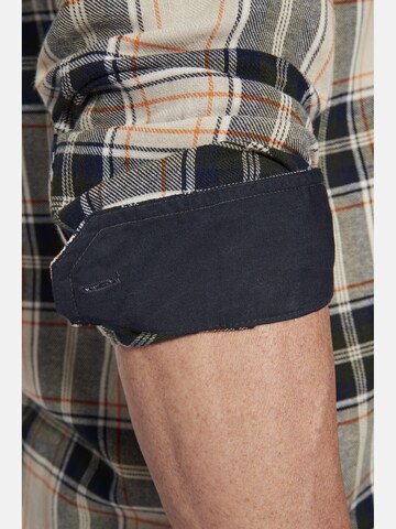 Jan Vanderstorm Comfort fit Button Up Shirt ' Broak ' in Grey