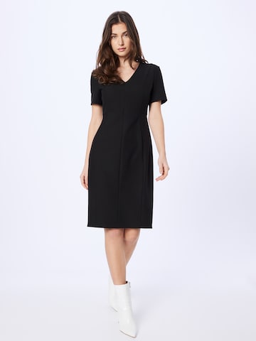 BOSS Sheath dress 'DAMAISA' in Black: front