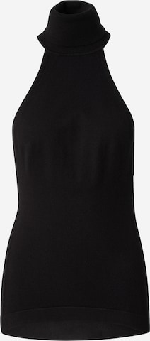 RÆRE by Lorena Rae Knitted top in Black: front