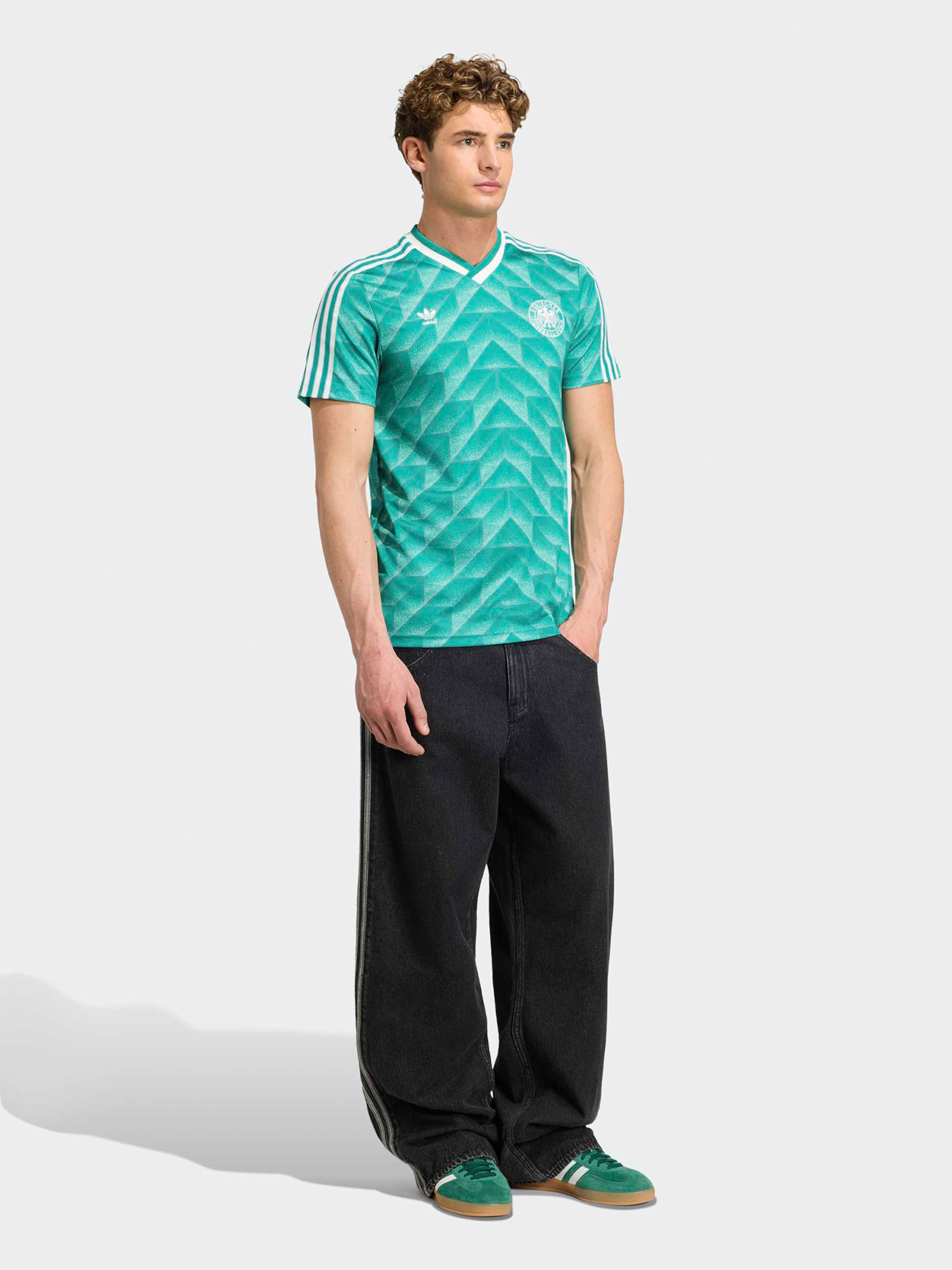 ADIDAS PERFORMANCE Jersey 'Deutschland 1990' in Green | ABOUT YOU