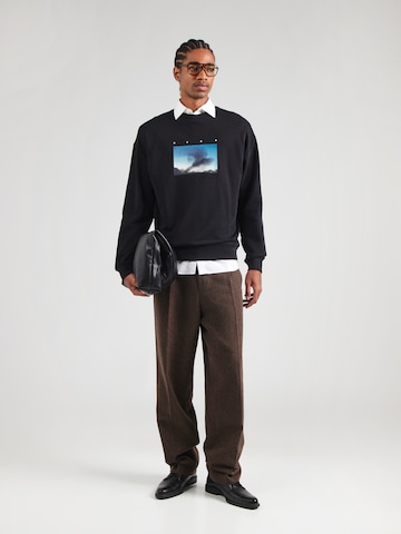 Sweat-shirt 'Dorizonto' HUGO en noir