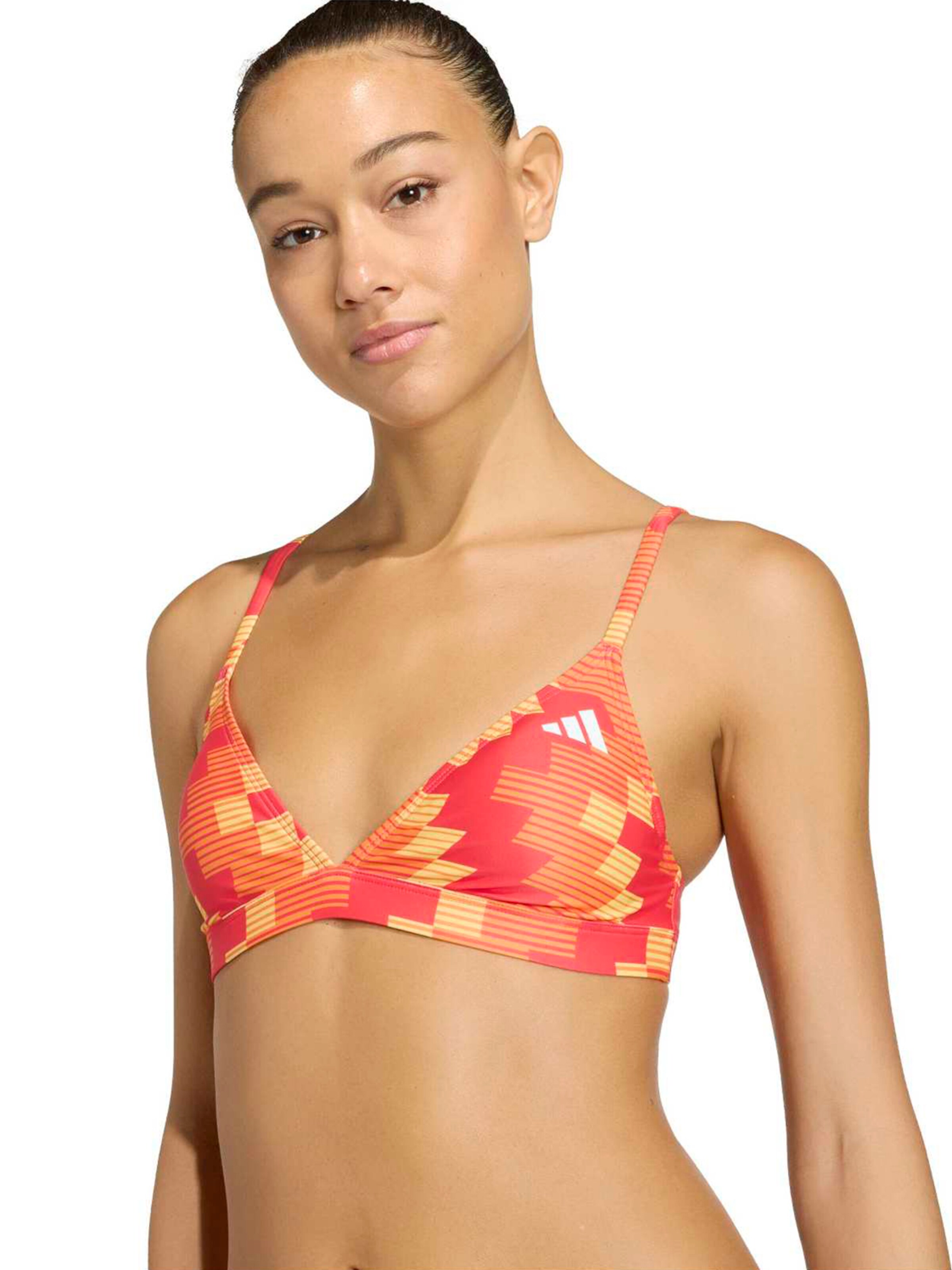 ADIDAS SPORTSWEAR Triangle Sports bikini 'FB' in Red
