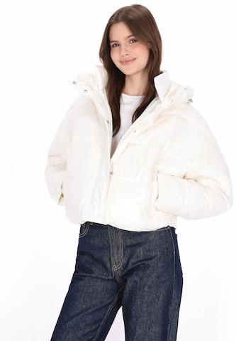 MYMO - Chaqueta de invierno en blanco: frente