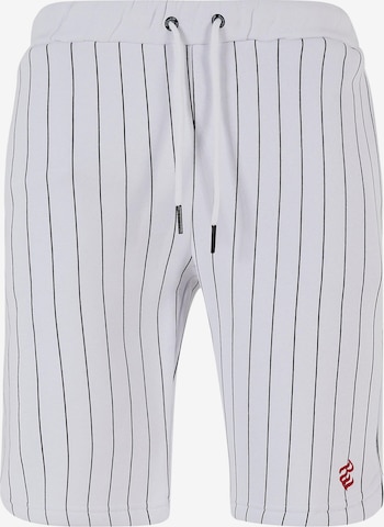 ROCAWEAR Regular Shorts in Weiß: predná strana